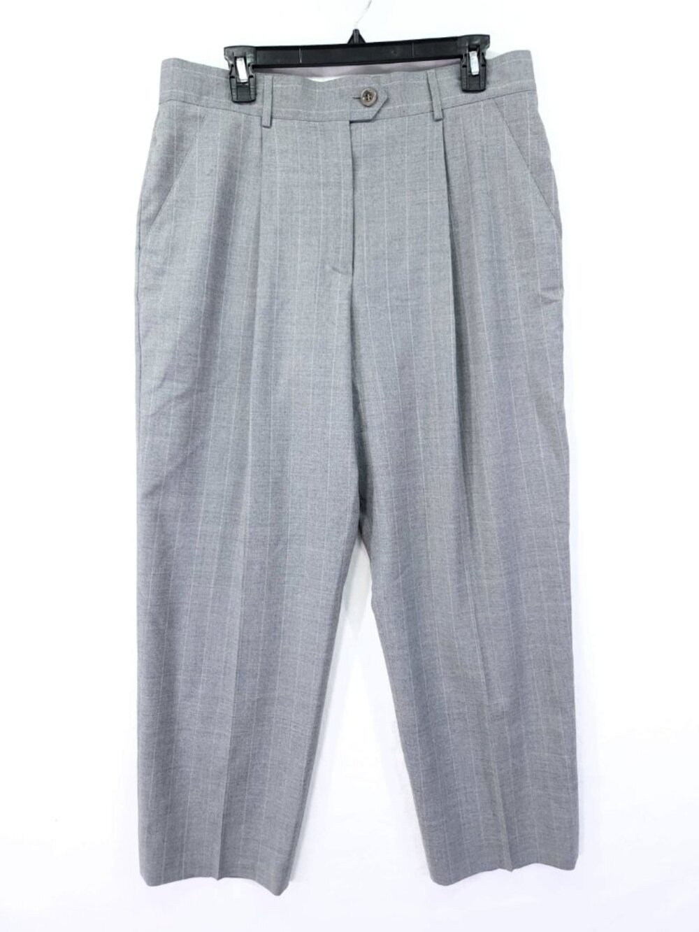 Vintage Escada Margaretha Ley Wool Pants 44 US12 (34x27) Luxury Tailored Pleated
